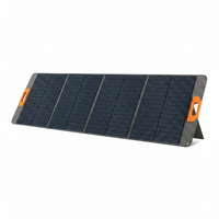 Portable Solar Panel Designed for Off-Grid Power, 200W High Efficiency, Foldable Design, Sturdy Kickstands